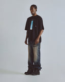 Basics Wide Jean Polluted Blue Basics Wide Jean Polluted Blue