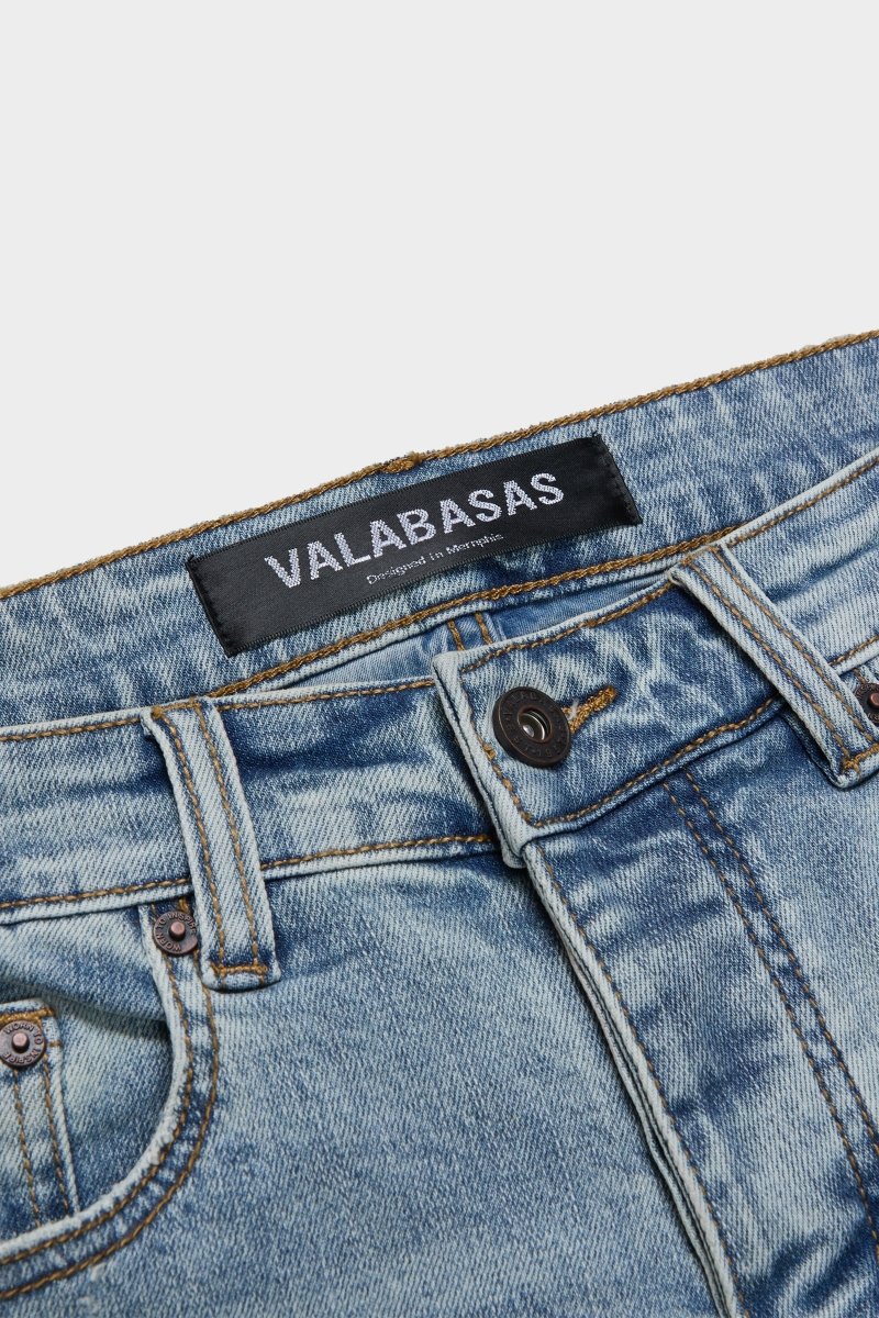 Beaded Baggy LT Blue Beaded Baggy LT Blue