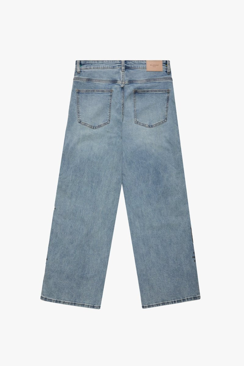 Beaded Baggy LT Blue Beaded Baggy LT Blue