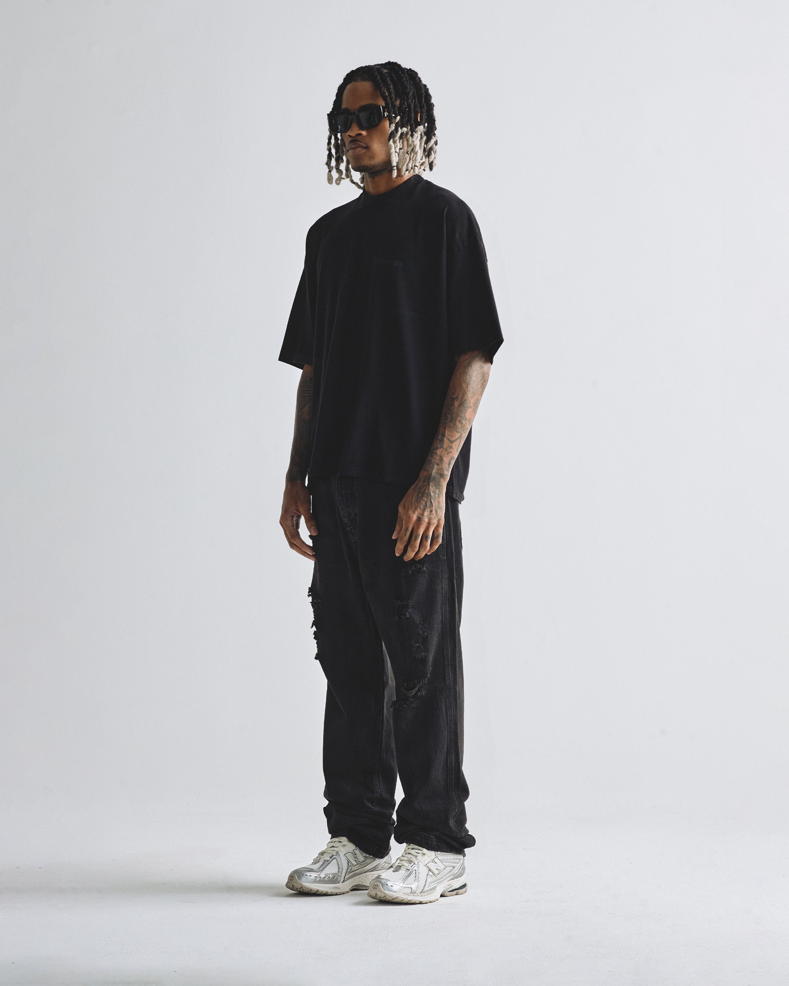 UNDGLD Basic Boxy Fit Tshirt Black UNDGLD Basic Boxy Fit Tshirt Black