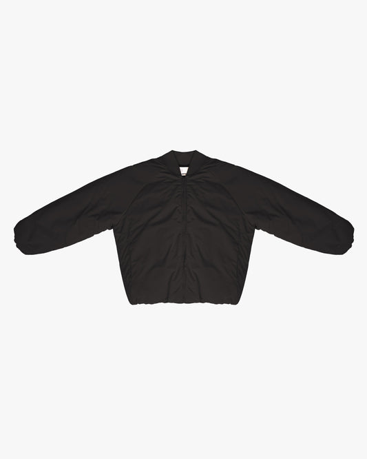 EPTM Capital Cropped Bomber - Black