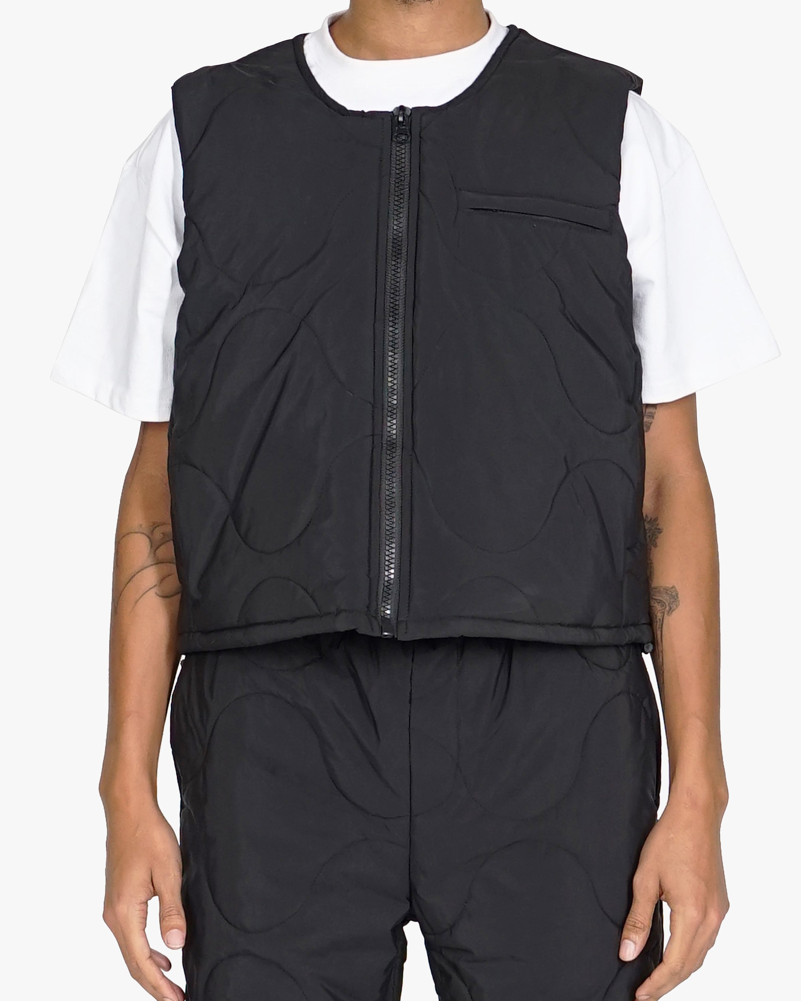 EPTM Griddy Puffer Vest - Black EPTM Griddy Puffer Vest - Black