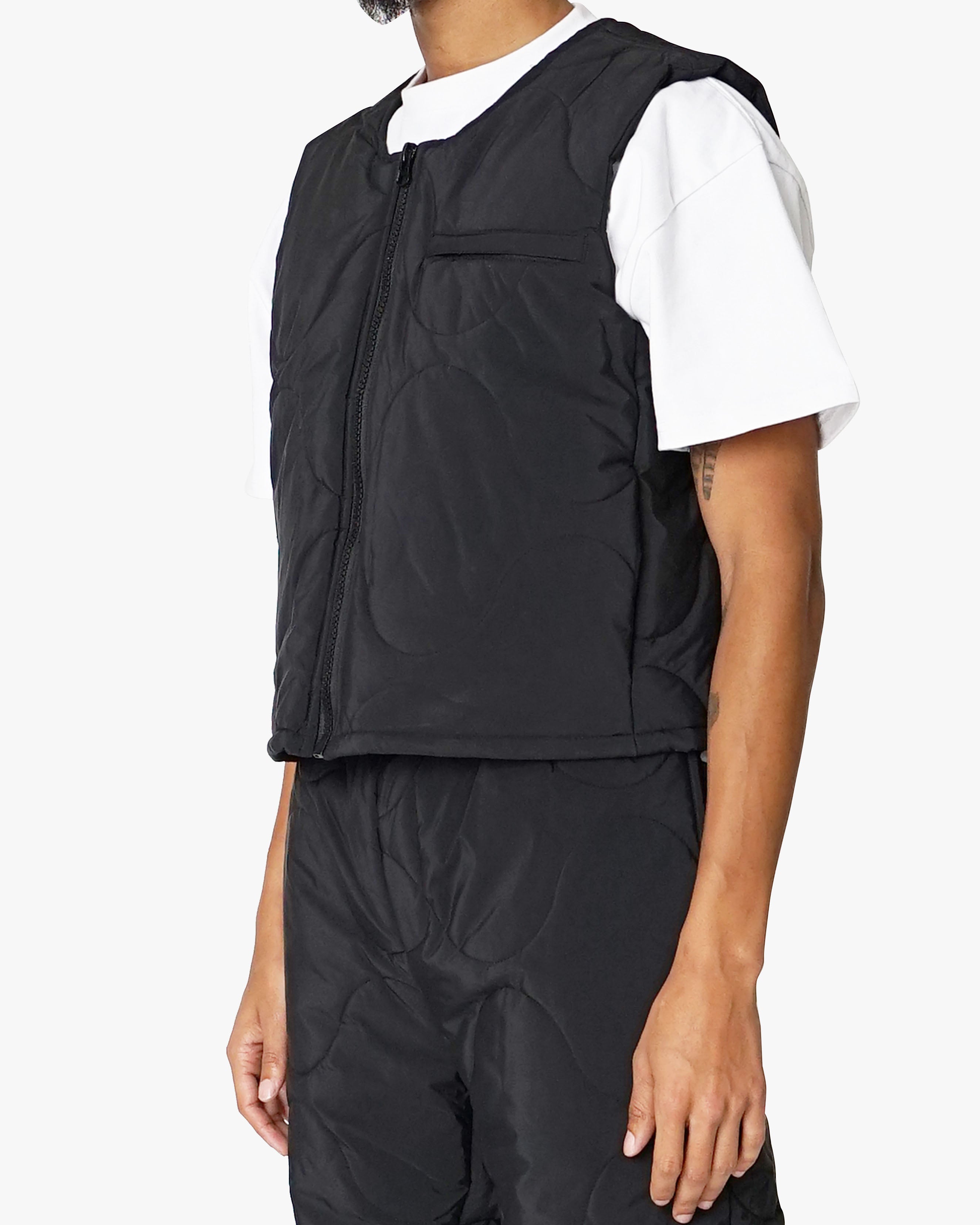 EPTM Griddy Puffer Vest - Black EPTM Griddy Puffer Vest - Black