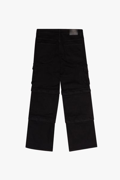 Blockstitch Baggy Jean Black Blockstitch Baggy Jean Black