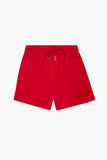 "BLOOM" WOVEN SHORTS VINTAGE RED "BLOOM" WOVEN SHORTS VINTAGE RED