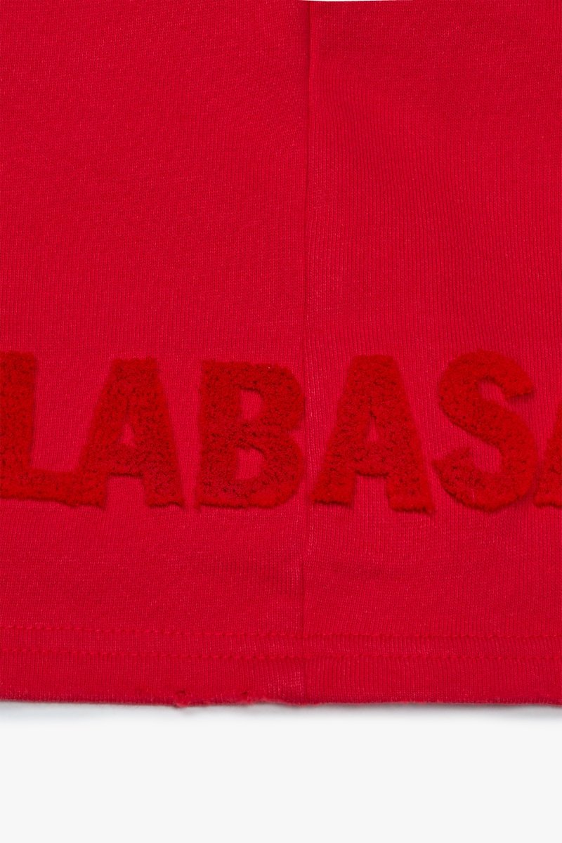 "BLOOM" WOVEN SHORTS VINTAGE RED "BLOOM" WOVEN SHORTS VINTAGE RED