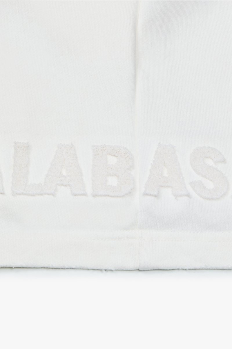 "BLOOM" WOVEN SHORTS VINTAGE WHITE "BLOOM" WOVEN SHORTS VINTAGE WHITE