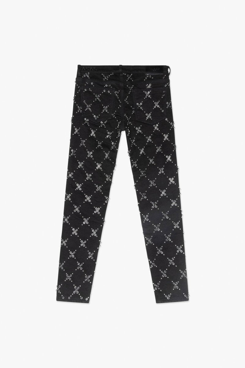 Blur Skinny Jean Black Washed Blur Skinny Jean Black Washed