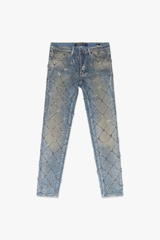 Blur Skinny Jean Dark Vintage Blue