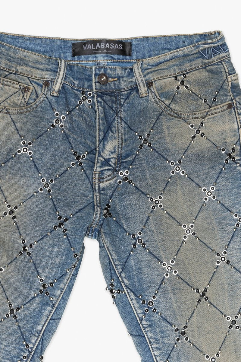 Blur Skinny Jean Dark Vintage Blue Blur Skinny Jean Dark Vintage Blue