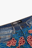 "BOTANIC" STACKED FLARE JEAN OCEANIC HAZE "BOTANIC" STACKED FLARE JEAN OCEANIC HAZE