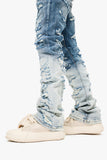 Briggs Stacked Flare Jean Lt Blue Briggs Stacked Flare Jean Lt Blue