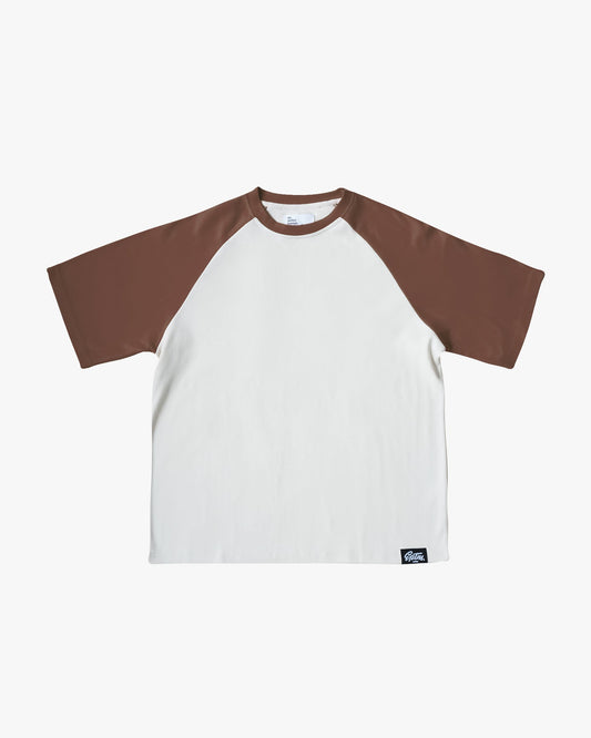 EPTM Boxy Raglan Tee - Brown