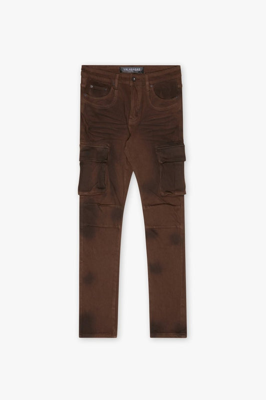 Broken Skinny Jean Brown