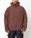 EPTM Balaclava Sherpa Hoodie - Brown EPTM Balaclava Sherpa Hoodie - Brown