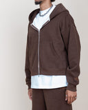EPTM Perfect Zip Up Hoodie - Brown EPTM Perfect Zip Up Hoodie - Brown