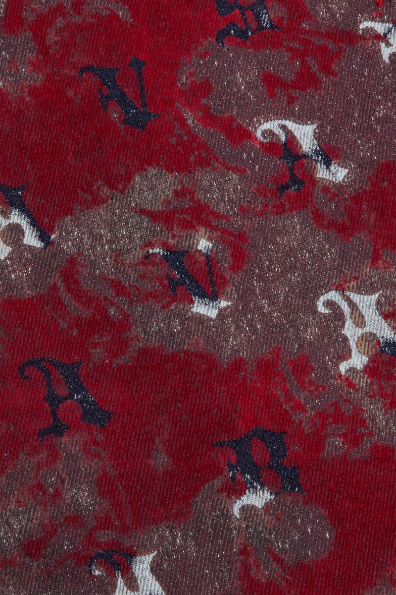 "BUD" BUTTON DOWN RED SUEDE "BUD" BUTTON DOWN RED SUEDE