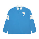 DONCARE(AFGK) "Daisy polo long sleeve shirt" DONCARE(AFGK) "Daisy polo long sleeve shirt"