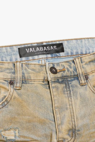 "CAESAR" DENIM JEAN LIGHT VINTAGE WASH "CAESAR" DENIM JEAN LIGHT VINTAGE WASH
