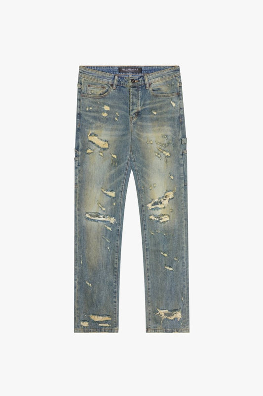 "CAESAR" STRAIGHT DARK VINTAGE WASH