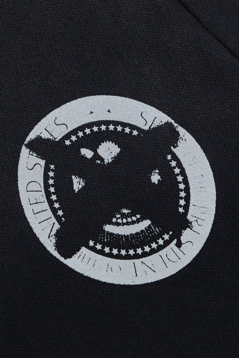 "CAMPAIGN" HOODIE BLACK CROPPED "CAMPAIGN" HOODIE BLACK CROPPED