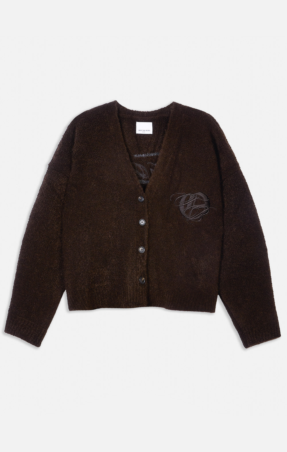 BROWN STUDIO DEPT. CARDIGAN BROWN STUDIO DEPT. CARDIGAN