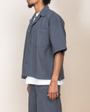 EPTM Boxy Twill Shirt - Grey EPTM Boxy Twill Shirt - Grey