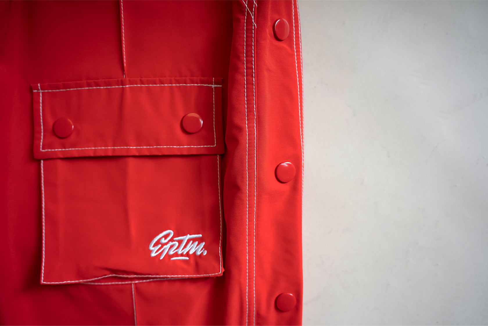 EPTM Central Snap Pants - Red EPTM Central Snap Pants - Red