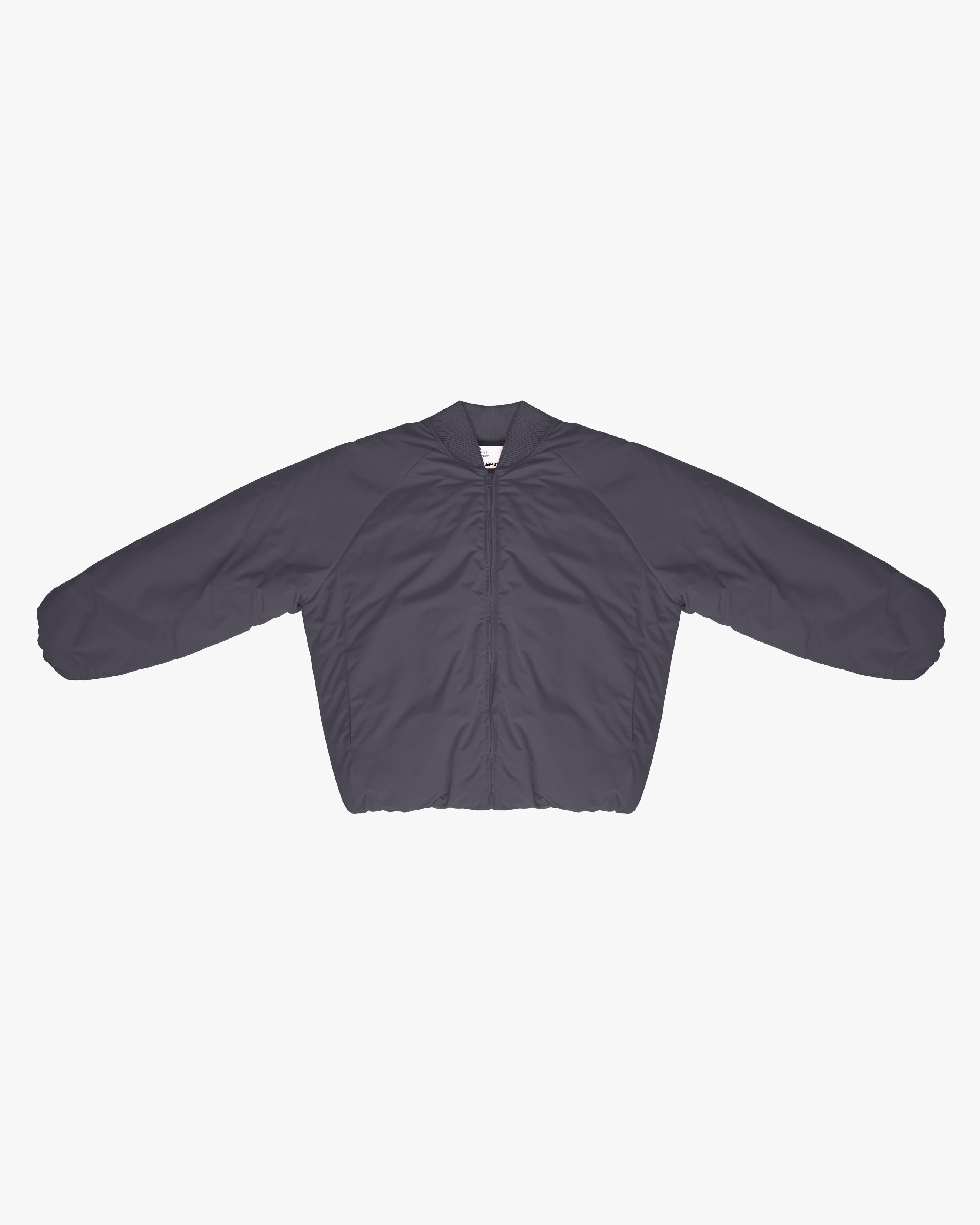 EPTM Capital Cropped Bomber - Charcoal EPTM Capital Cropped Bomber - Charcoal