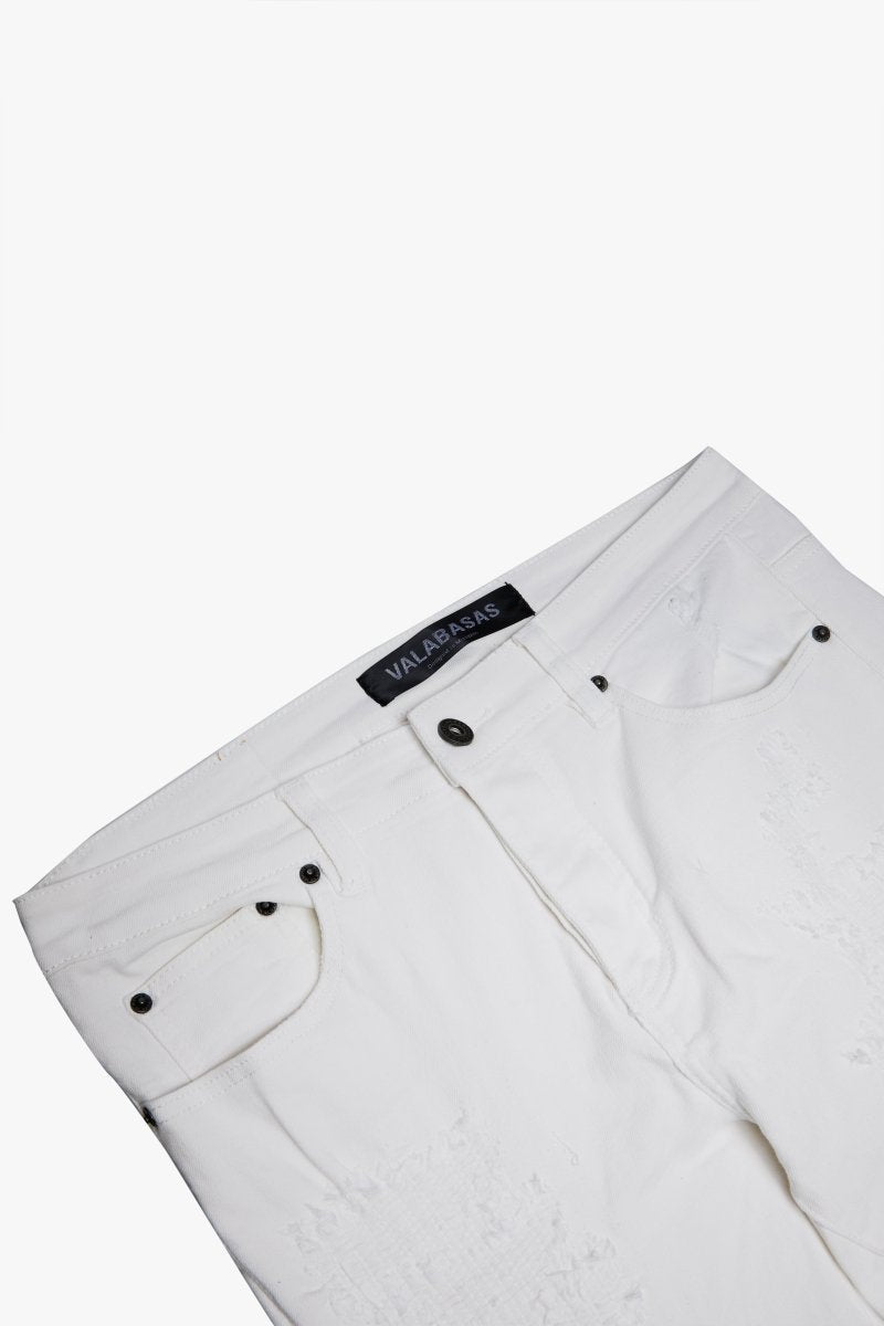 "CHASE" SKINNY JEAN WHITE "CHASE" SKINNY JEAN WHITE