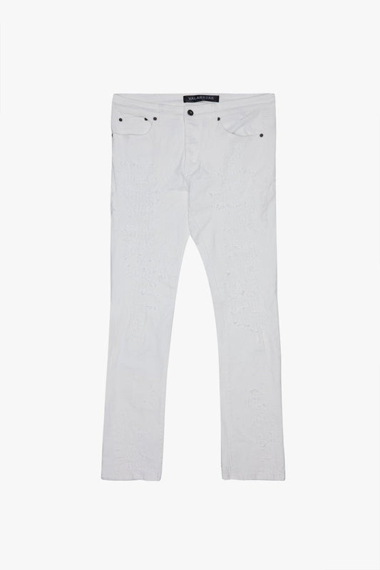 "CHASE" SKINNY JEAN WHITE