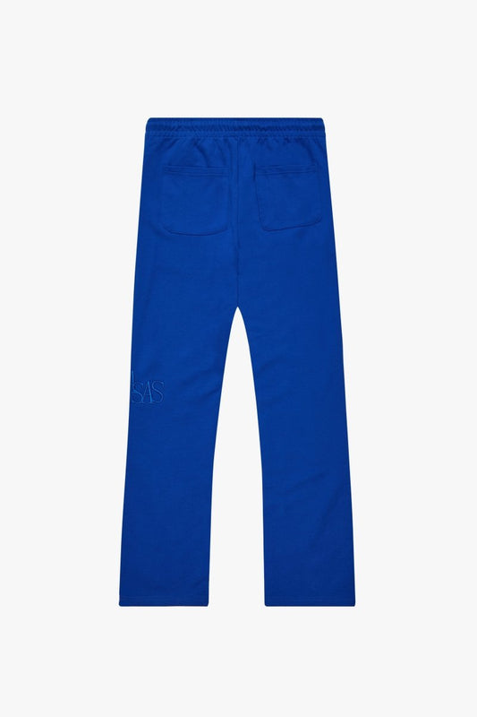 "CHISELMARK”  KNITTED PANTS BLUE