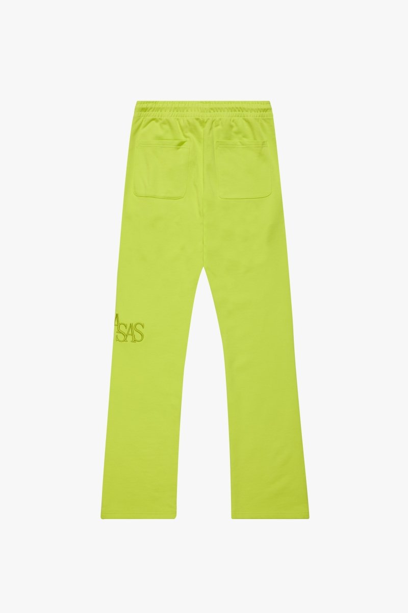 “CHISELMARK”  KNITTED PANTS NEON GREEN “CHISELMARK”  KNITTED PANTS NEON GREEN