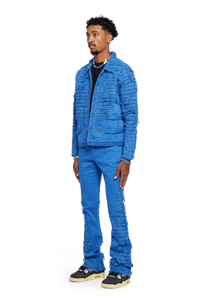 “CLAUDE” JACKET BLUE REALE “CLAUDE” JACKET BLUE REALE