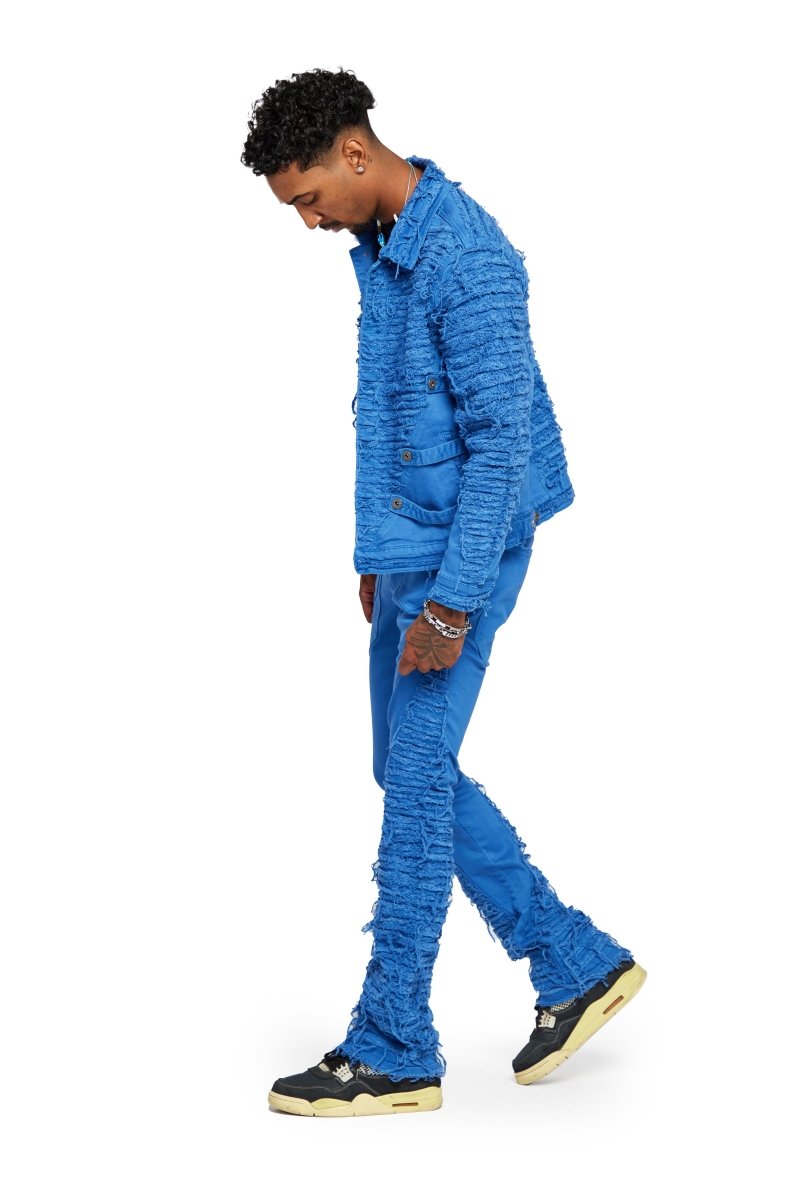 “CLAUDE” JACKET BLUE REALE “CLAUDE” JACKET BLUE REALE