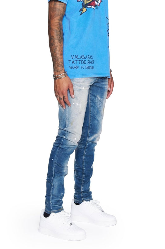 “COLUMBIA” JEANS AZZURRO