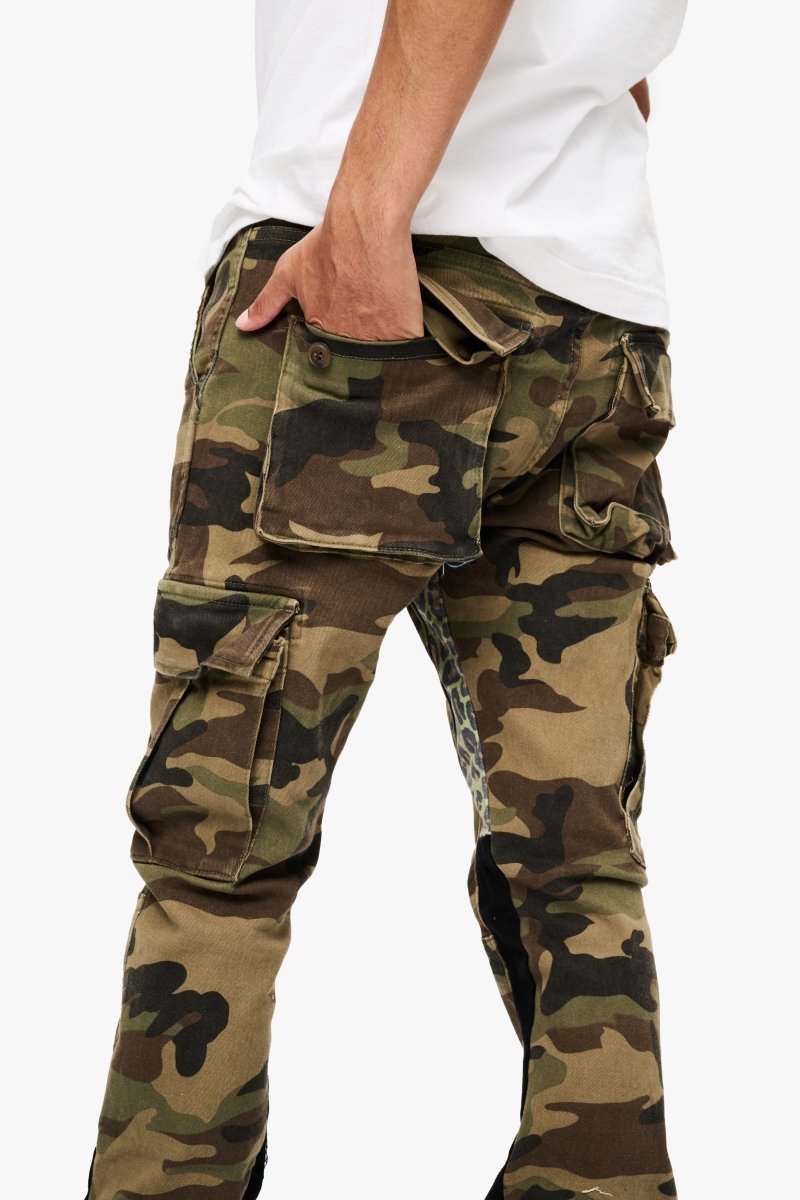 Commander 3.0 Stacked Flare Jean Camo Commander 3.0 Stacked Flare Jean Camo