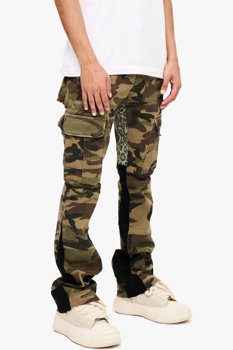 Commander 3.0 Stacked Flare Jean Camo Commander 3.0 Stacked Flare Jean Camo