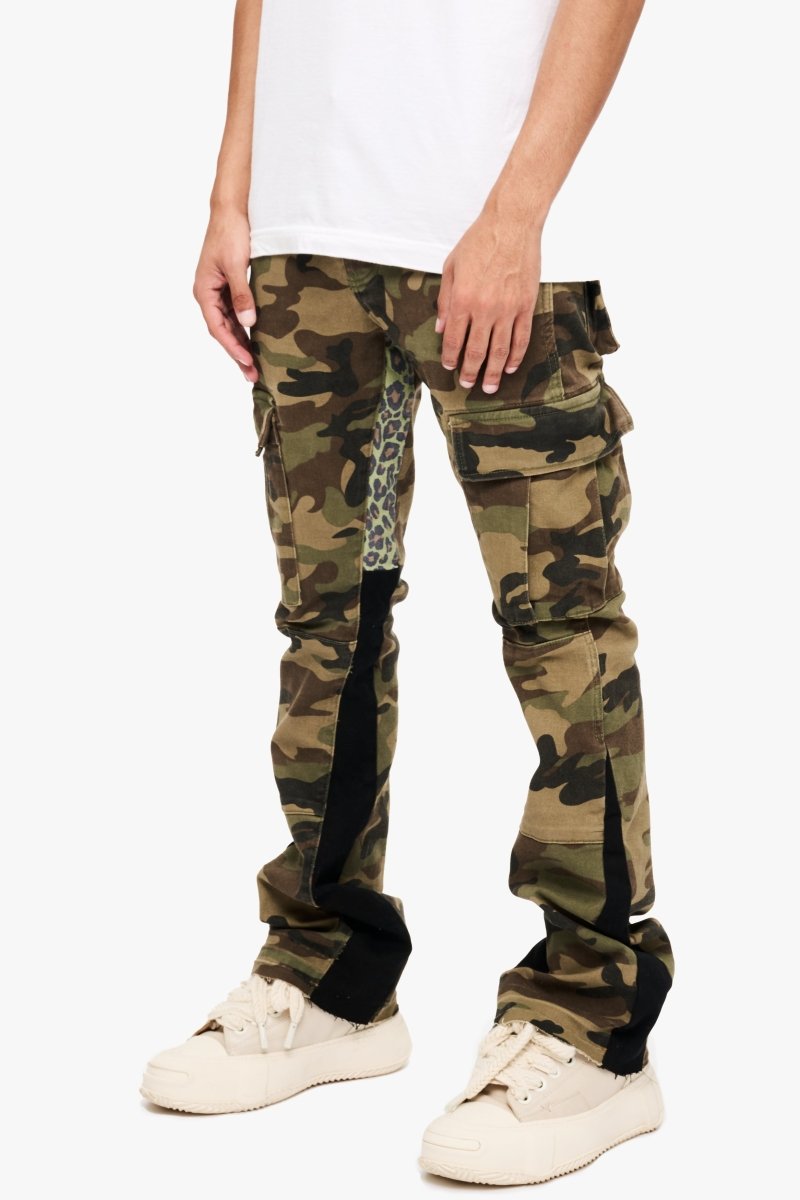 Commander 3.0 Stacked Flare Jean Camo Commander 3.0 Stacked Flare Jean Camo