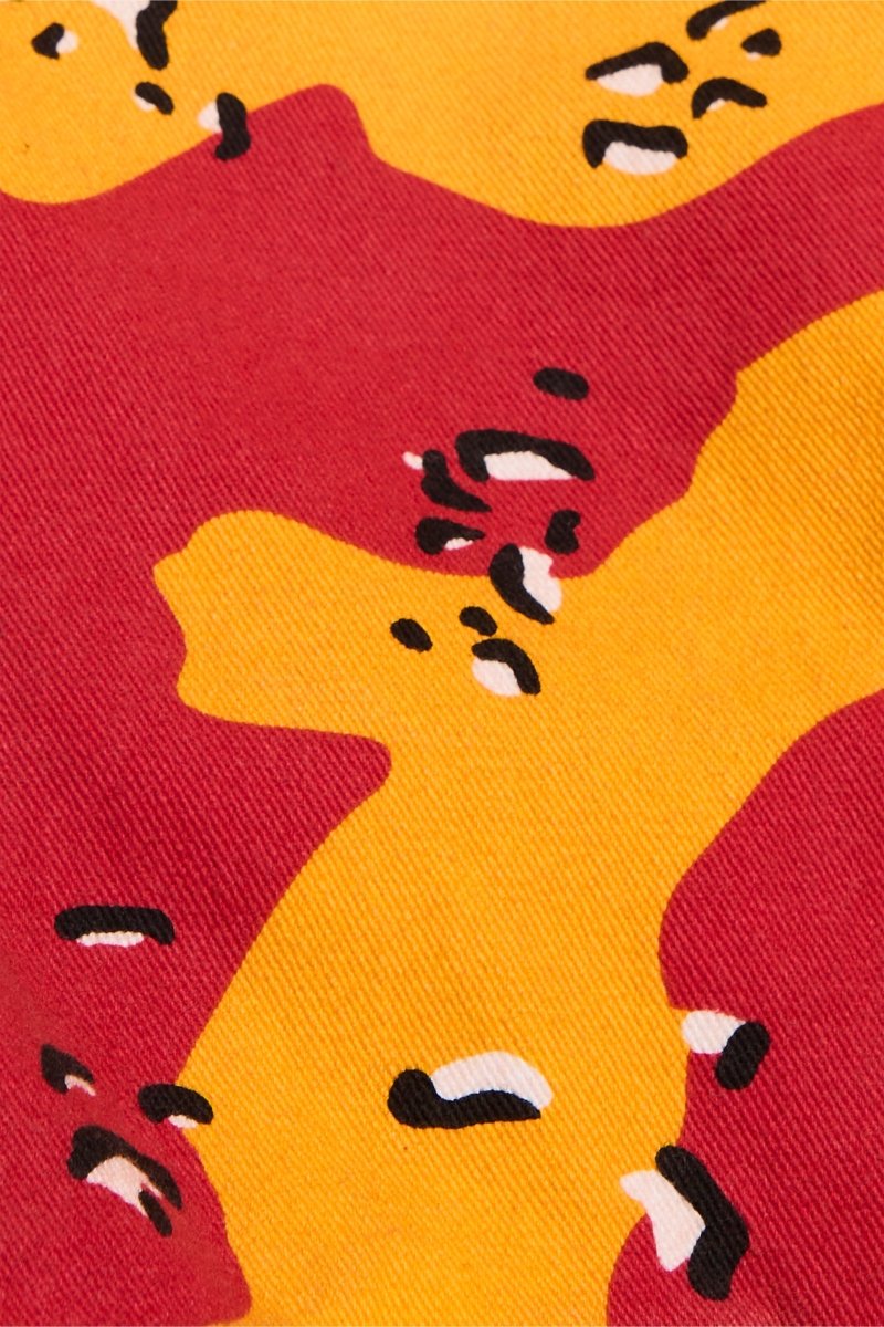 “COMMANDER " STACKED FLARE JEAN BADLAND CAMO “COMMANDER " STACKED FLARE JEAN BADLAND CAMO