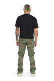 "COMMANDER" STACKED FLARE JEAN CAMO "COMMANDER" STACKED FLARE JEAN CAMO