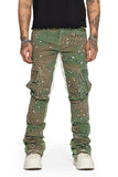 "COMMANDER" STACKED FLARE JEAN CAMO "COMMANDER" STACKED FLARE JEAN CAMO