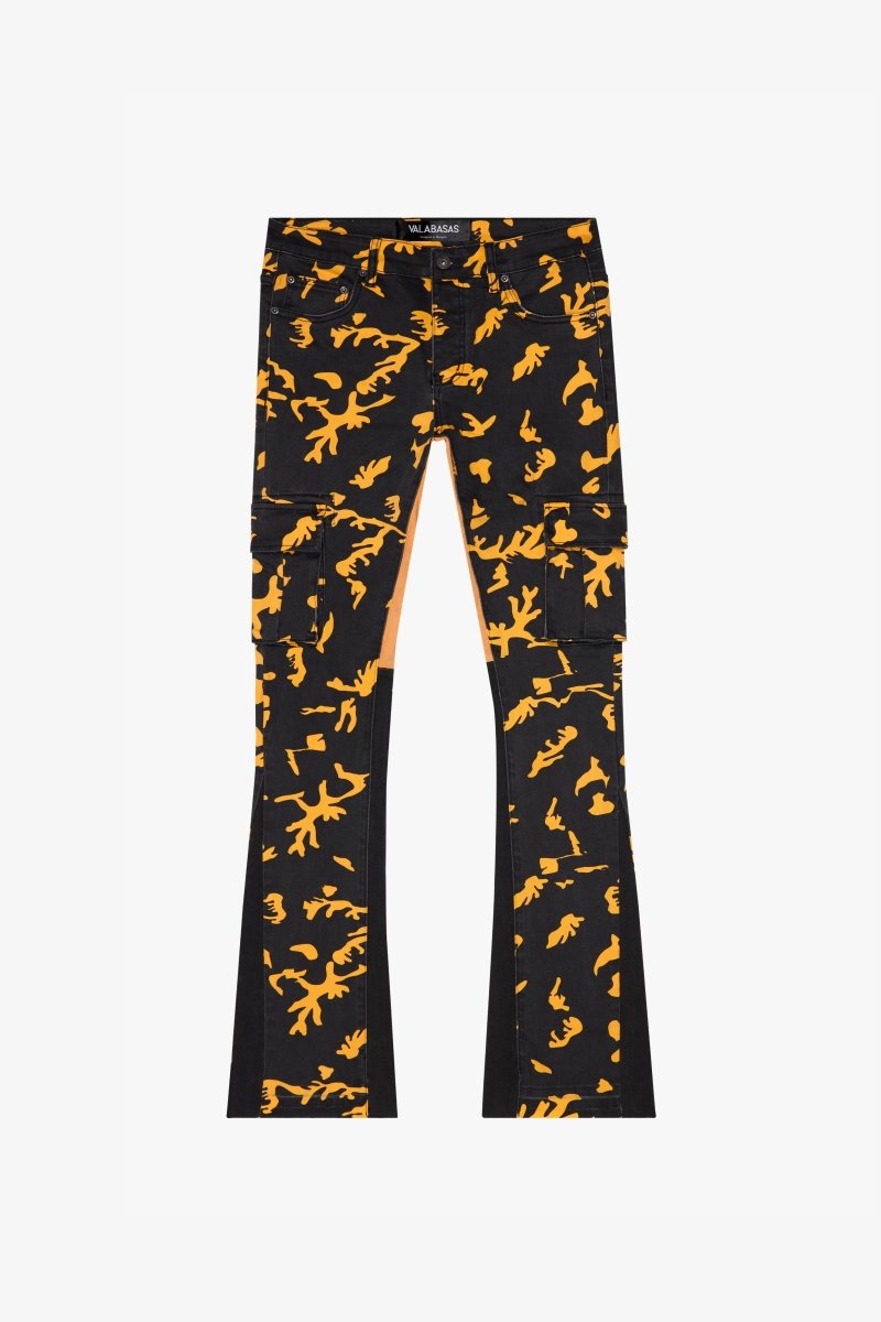 "COMMANDER " STACKED FLARE JEAN HORNET STRIKE "COMMANDER " STACKED FLARE JEAN HORNET STRIKE