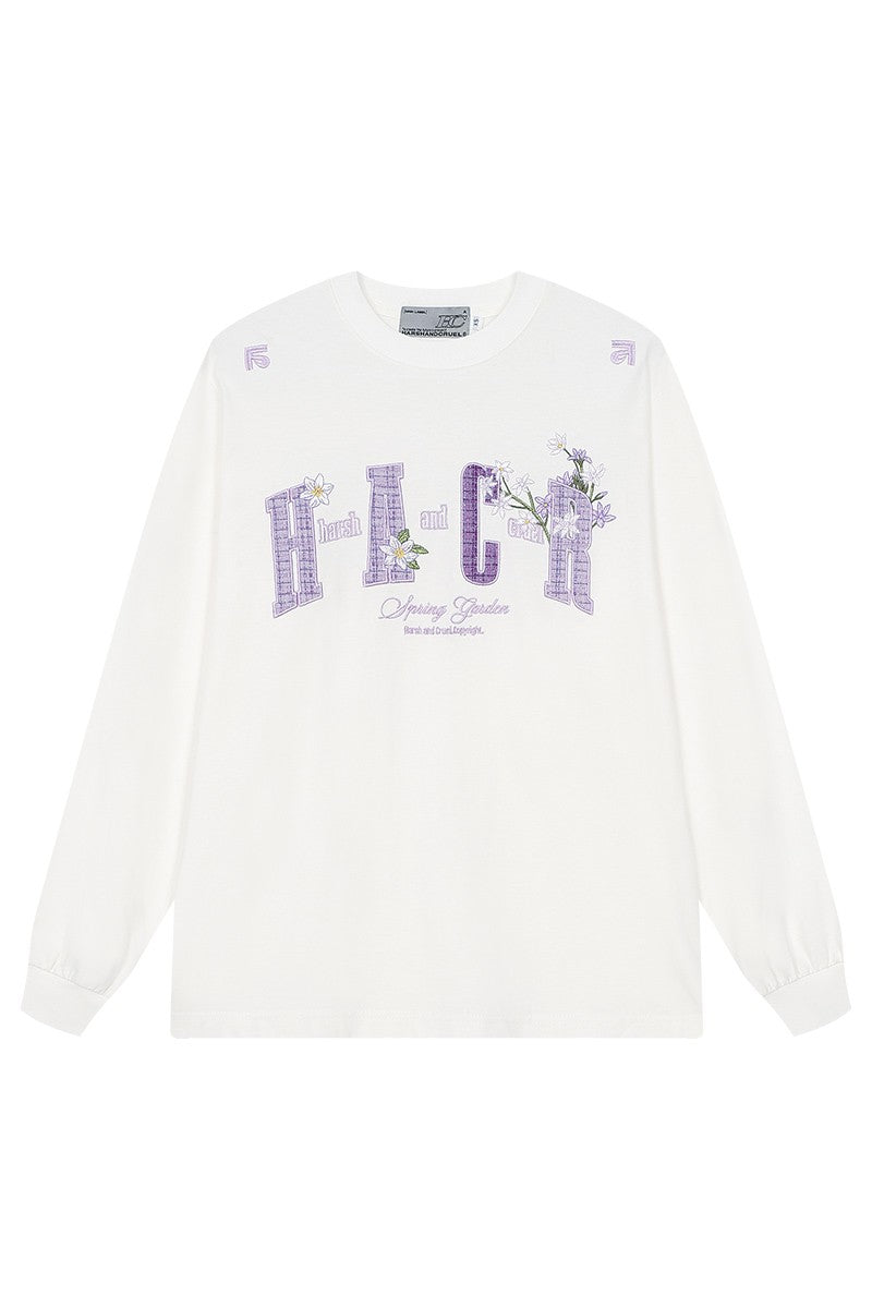 Patchwork Embroidery Tee Patchwork Embroidery Tee
