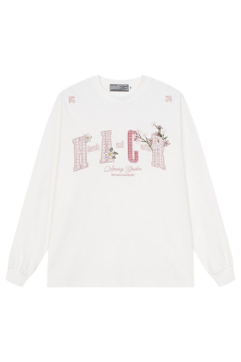 Patchwork Embroidery Tee Patchwork Embroidery Tee