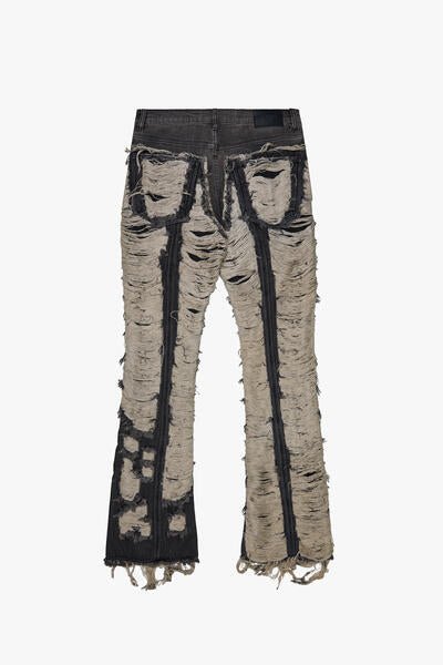 Contrast Stacked Grey Wash Contrast Stacked Grey Wash