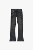 Covert Stacked Flare Jean Black Indigo Covert Stacked Flare Jean Black Indigo