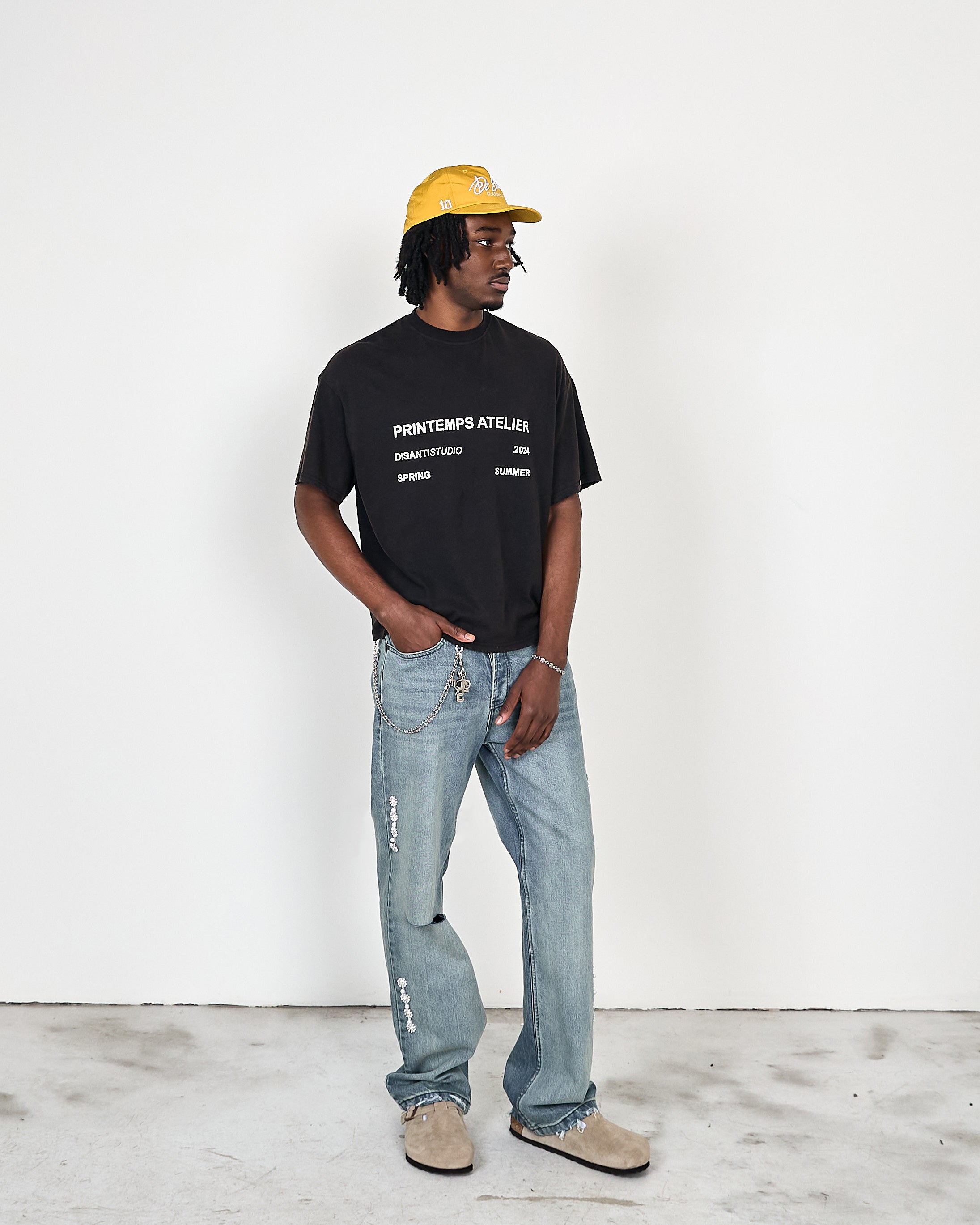 Printemps Tee - Faded Black Printemps Tee - Faded Black