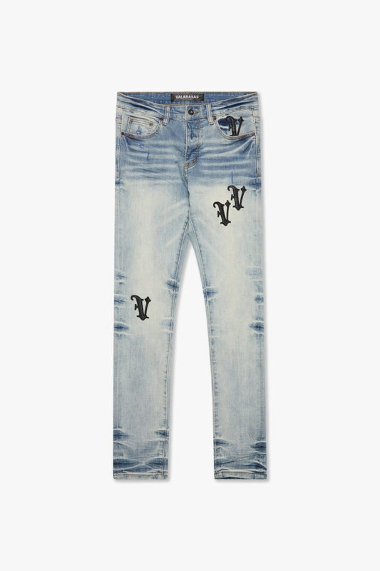 "DAYLIGHT " SKINNY JEAN VINTAGE WASH