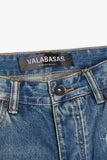 Denim Script  Straight Jean Vintage Wash Denim Script  Straight Jean Vintage Wash